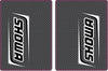 SHOWA Fork Tube Decals | Carbon Fiber